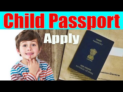 In this video we will watch how to apply minor passport and required documents. each person must have their own separate including child/minor. thei...