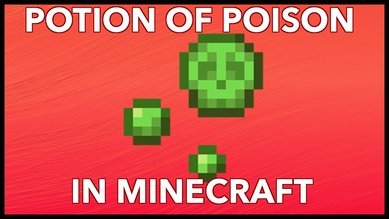 What Does Potion of Poison Do In Minecraft? - YouTube