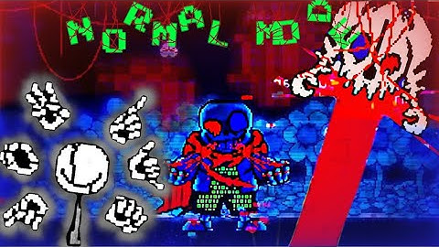 FATAL ERROR Remake Normal Mode (Fatal Error! Sans fight) | Normal Mode