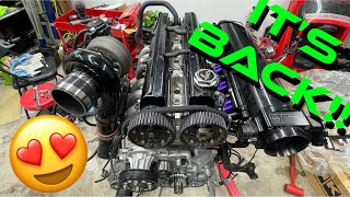 1000hp Supra Build | Part 13 | 2JZ Engine Assembly with Olsa Tools