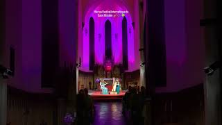 We played in a beautiful chapel for the Festival Interceltique de Saint Ghislain