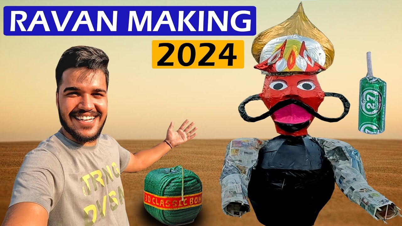 Biggest Ravan Making 2024 Delhi | Dussehra Ravan Making 2024 | Dussehra ...