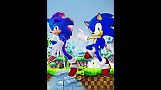 Modern Sonic vs movie Sonic all froms