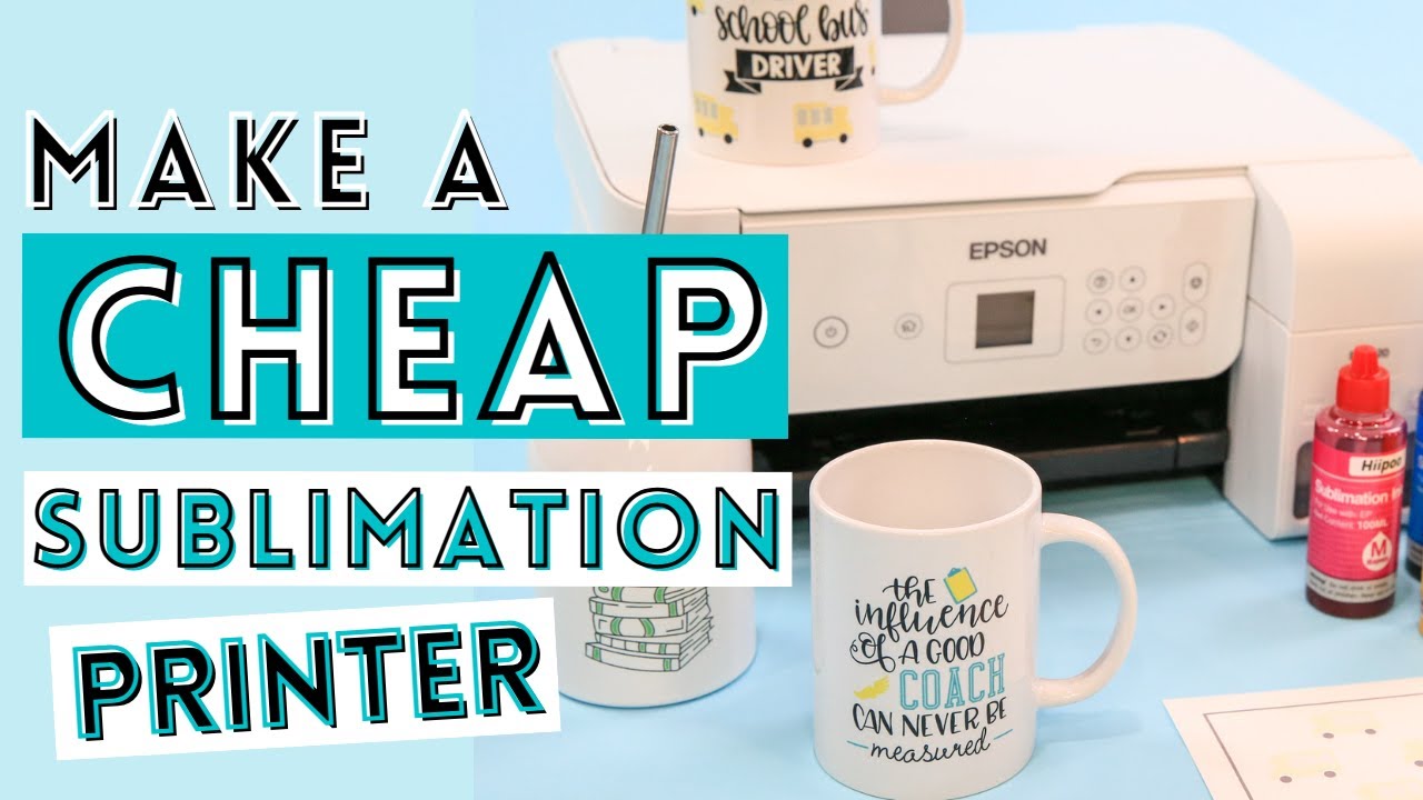 Easily Make an Epson Ecotank Sublimation Printer - AB Crafty