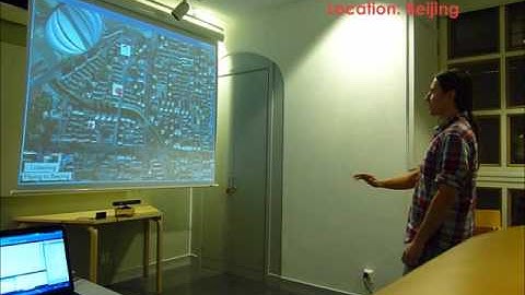 Kinect + Google Earth!