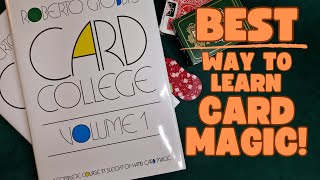 Card College Review (Books + Videos) by Roberto Giobbi. Best Way to Learn Card Magic?