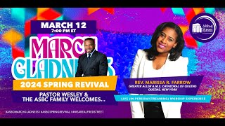 Alfred Street Baptist Church March Gladness | Rev. Marissa R. Farrow | March 12, 2024