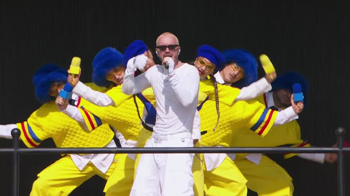 Actuación de J Balvin Mi Gente en el entretiempo de la final de la Copa Mundial de Clubes de la FIFA