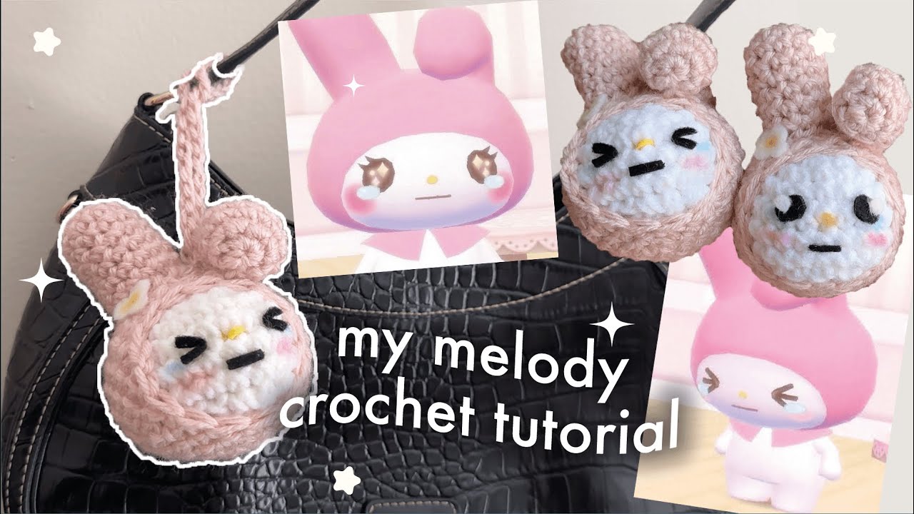 How to Crochet My Melody - beginner friendly tutorial + cute ...