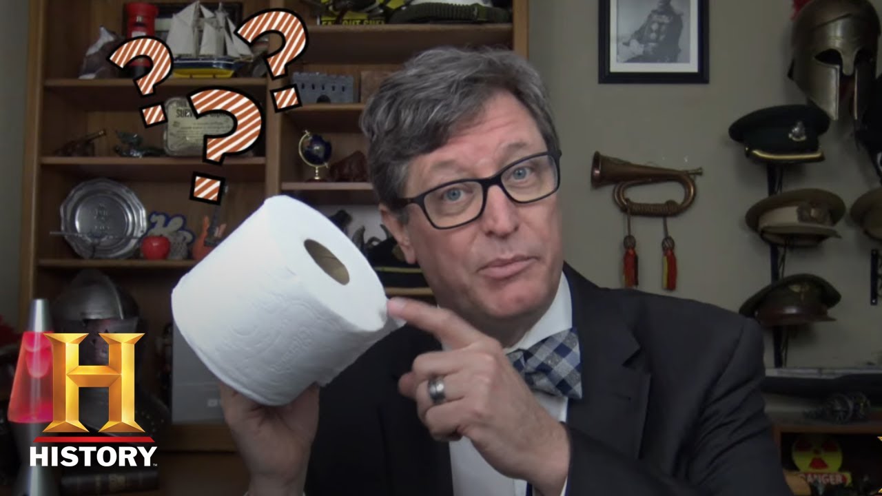 The Remarkable History Of Toilet Paper | Told By The History Guy | History At Home