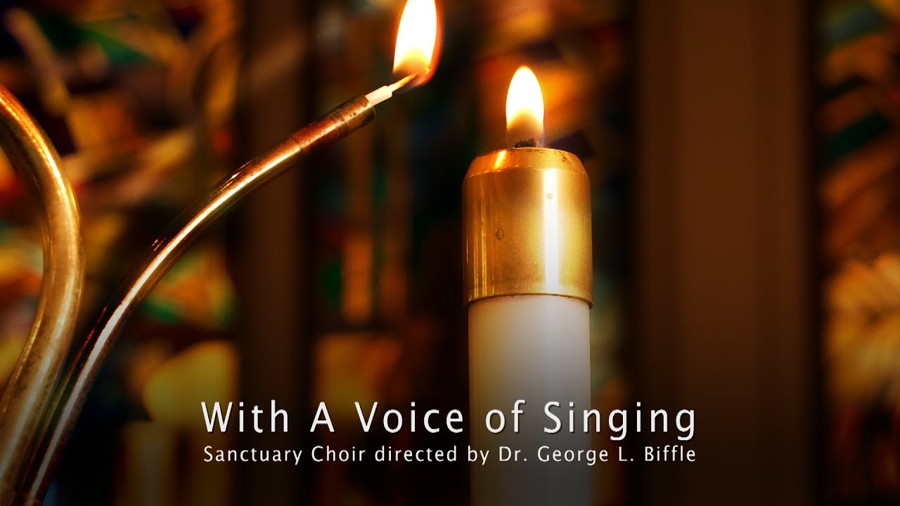 With A Voice of Singing arr. Martin Shaw YouTube With A Voice of Singing arr. Martin Shaw YouTube