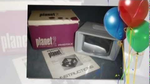 Photax PLANET2 Colour Viewer 35mm Slide viewer with Original Box & Manual *SOLD**
