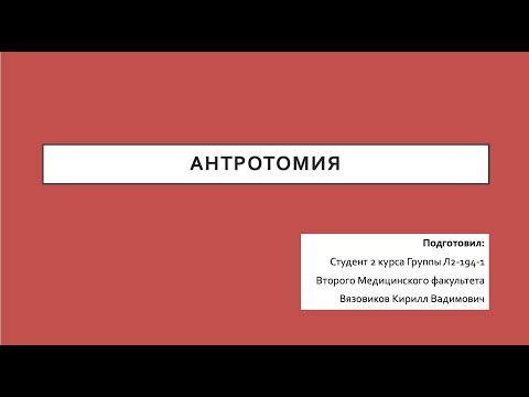 Антротомия