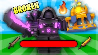 This INSANE Combo GIVES You Rageblade... (Roblox Bedwars)