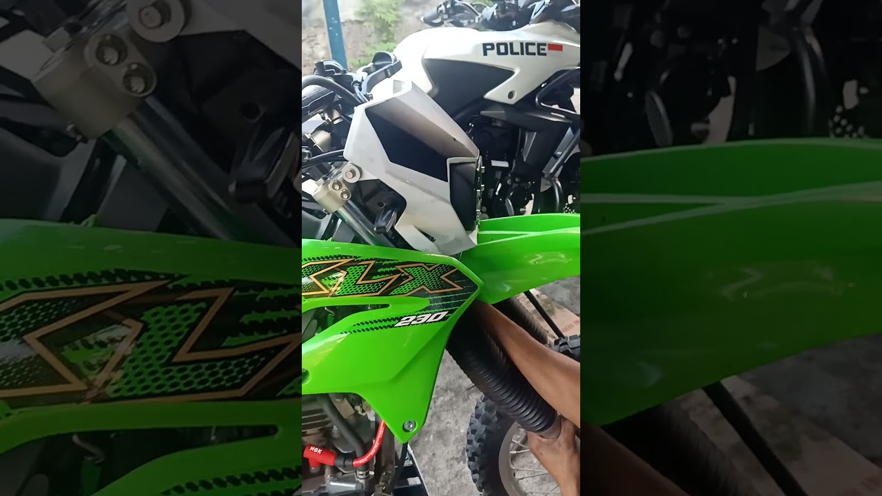 Klx250s led фара