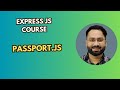 #20 Authentication in Express.js using Passport.js