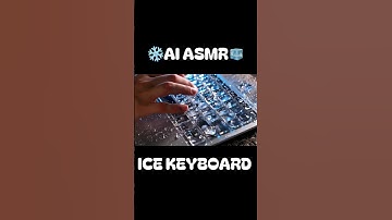 ❄️얼음 키보드 ai ASMR🧊 #키보드 #얼음 #키보드asmr #키보드소리 #ai #aiasmr #asmr #keyboard #asmrsounds #ice