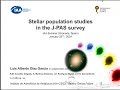 Stellar population studies in the jpas survey