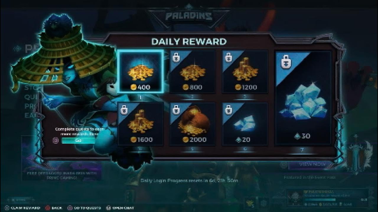 Paladins - Daily Deal Token Price history (App 1012960) · SteamDB