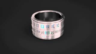Ring Clock A Ring That Gives You Time On Your Hands