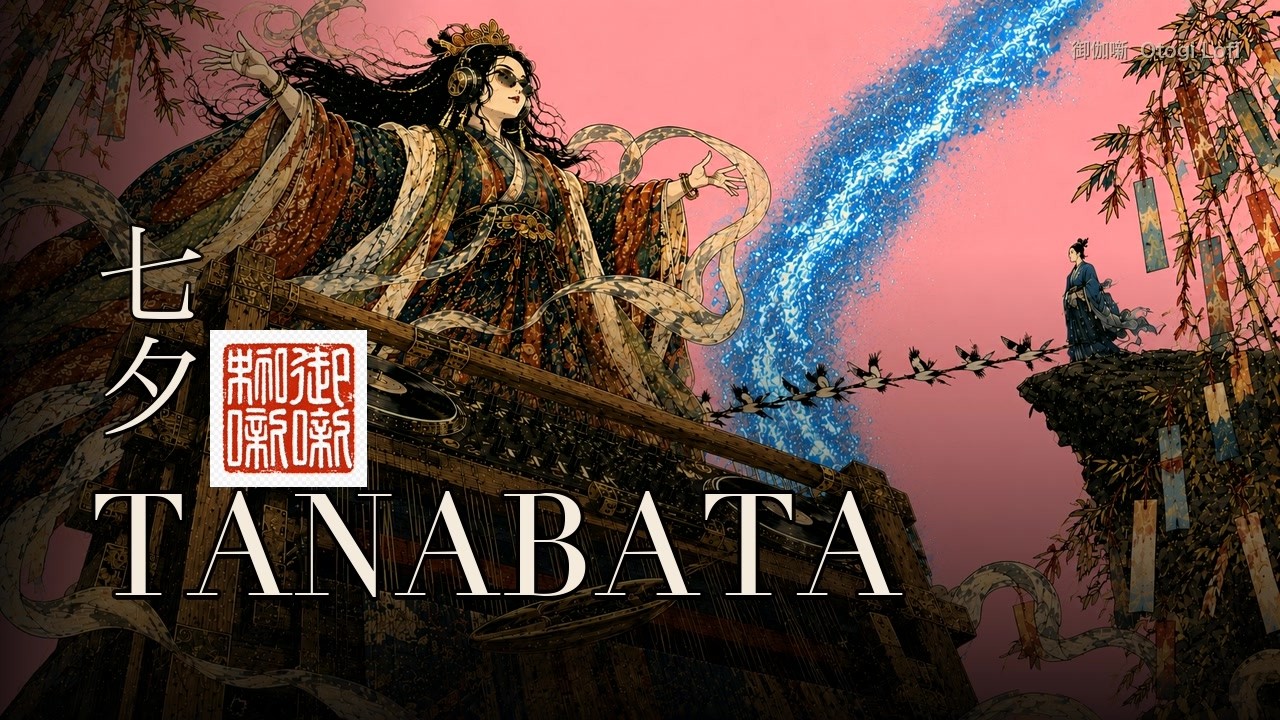 Tanabata 🎋 Japanese Lofi Jazz HipHop【七夕】~ starlit beats to