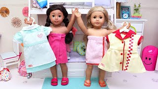 Baby doll sisters morning routine for work! Will they be late? Play Toys good habits for kids