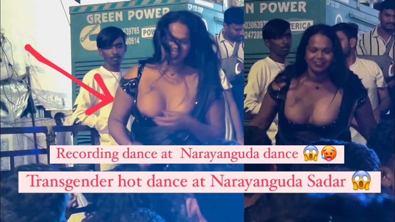 Transgender hot dance at Narayanguda  Sadar   Transgender recording dance at Laddu Yadav Sadar