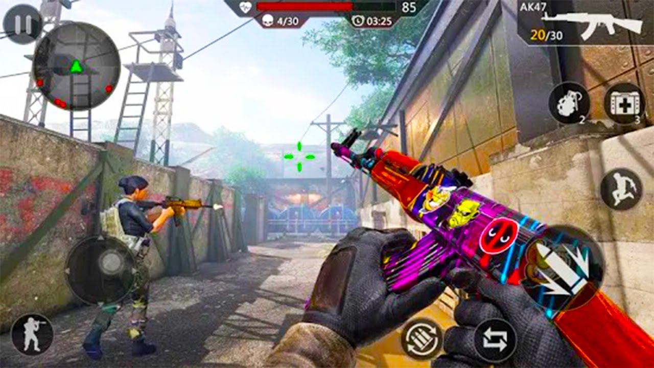 Modern Fps Counter Agent Action Shooter Android Gameplay Fps Shooting Games Android 2 Fpshub - roblox fps kit