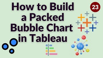 How to Build a Packed Bubble Chart in Tableau | Tableau Tutorial for Beginners to Super