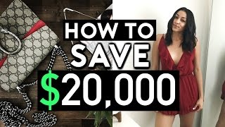 HOW TO SAVE 20,000 A YEAR | EASY STEPS TO SAVE MONEY