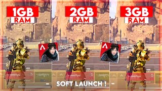 APEX LEGENDS MOBILE SOFT LAUNCH IN LOW END DEVICES🔥 1GB, 2GB AND 3GB RAM | APEX LEGENDS MOBILE screenshot 4