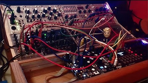 Random jam with the Black Sequencer, Morphagene, Fracture, Disting Ex