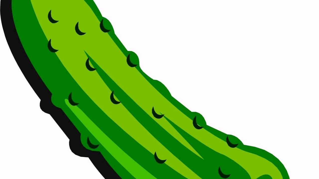 Огурец картинка для детей на прозрачном фоне