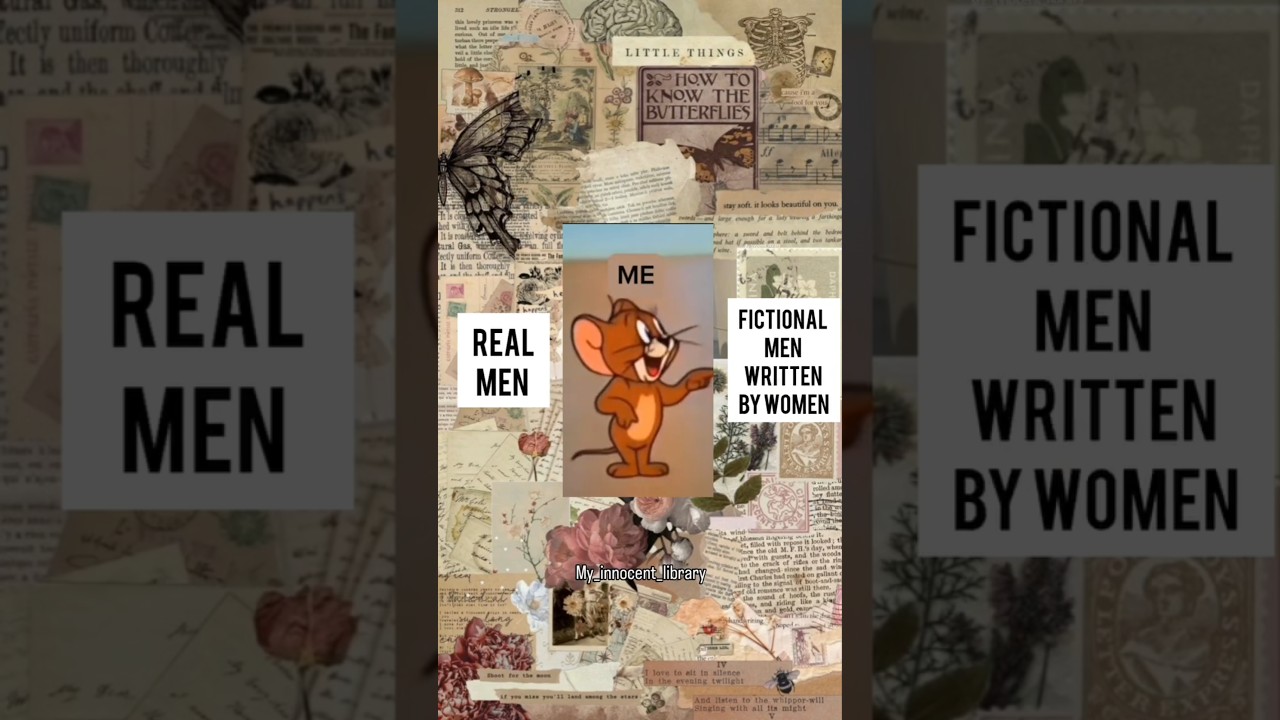 Fictional men written by women all the way ✨️🫠😉❤️ 