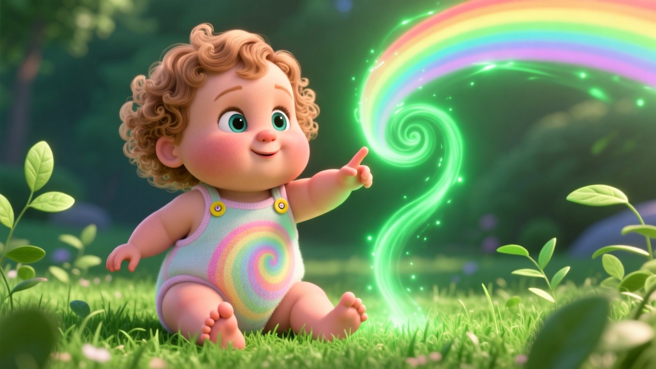 Baby Zoe’s Rainbow Day 🌈👶 | Cute & Colorful Kids Song | Fun Nursery Rhyme