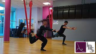 Total Body , Esercizi Con Lamaca Insieme Agli Istruttori Viviana Fabozzi E Federico Severi .