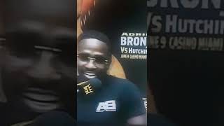 Adrien Broner & Bill Hutchinson says I'm coming back for the title, under Don king #shorts #trending