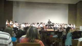 Ridgely Middle School 7th Grade Orchestra Performs "Dragon Dances"