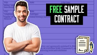 Sample Contract For New Online Marketing Agency | Send To Potential Clients & Close The Deal!