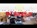 My chemical romance  early sunsets over monroeville bass cover with tab