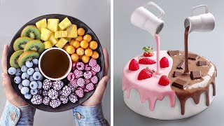 10+ Quick and Easy Chocolate Cake Decorating Ideas | Fun and Creative Cake Decorating Recipe