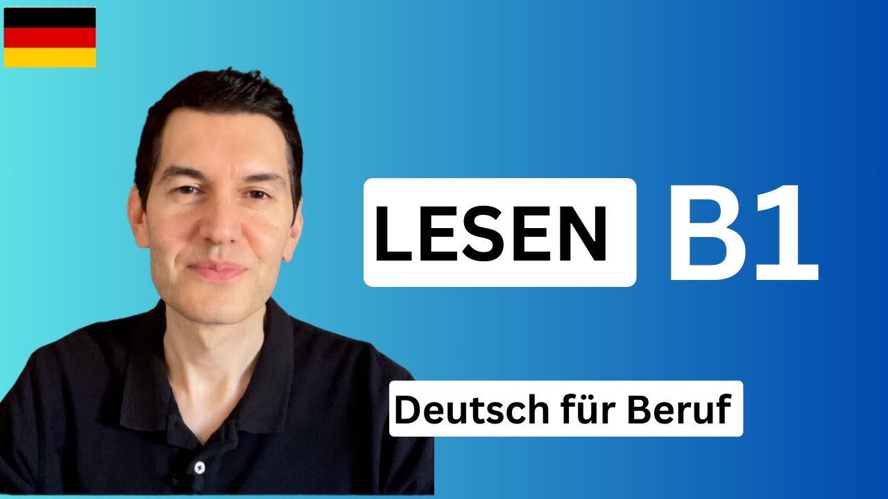 Lesen B1 | Tipps + Beispiele | Deutsch für Beruf | TELC