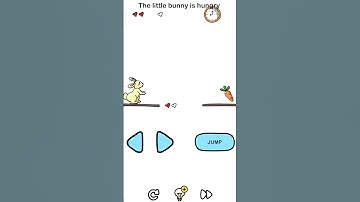 brain out level 187, the little bunny is hungry, walkthrough solution, #shorts #viral