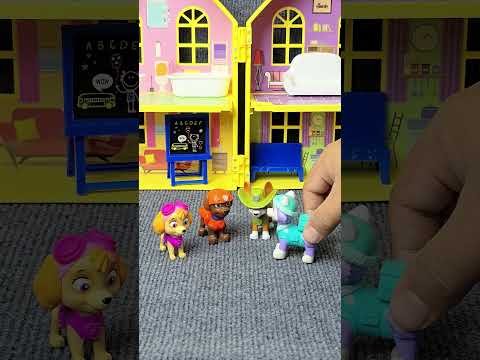 満足できるパウ・パトロール プレイセット ASMR #pawp​​atroltoys #pawp​​atrol #satisfying #asmr #toys