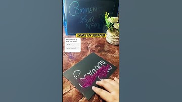 Writing my Subscribers Name ✍️| Comment your Names #shorts #viral #trending #foryou #asmr #art #fyp