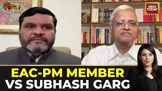 India's Q1 GDP Growth Debate: PM-EAC Member Gourav Vallabh Takes On Ex-Finance Secy Subhash Garg screenshot 1
