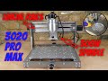 3018 Cnc with 300W Spindle & Linear Rails - Sainsmart Genmitsu 3020 Pro Max Build, Test & Review