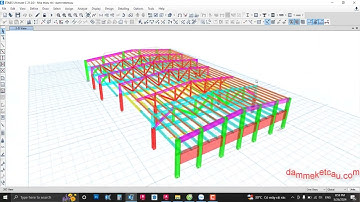 Kết cấu thép-Mái khu vui chơi nhịp 30m #nhàxưởng #hattesale #ketcau