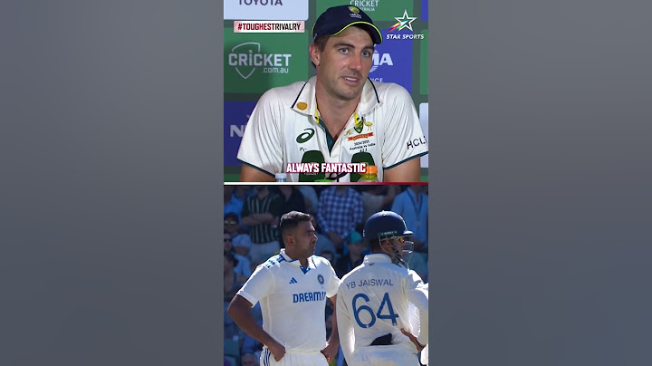 #PatCummins on #Ashwin's retirement #AUSvIND | #AUSvINDOnStar
