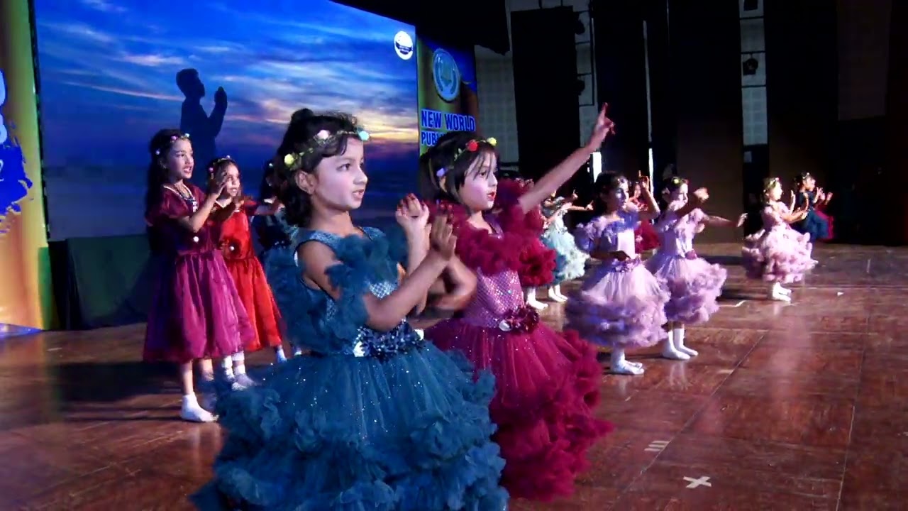 Duvao me Meri Khudaya Asar De || UKG B || New World Public School || Annual Function || Action Song